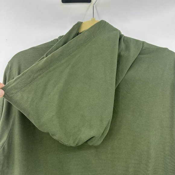 Polo Ralph Lauren Sz M Green Stacked Logo Graphic Print Hooded T-Shirt Hoodie - Picture 9 of 12